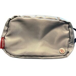 St. Louis Cardinals Gray Fanny Pack Belt Bag Mercy Sponsor Logo Adjustable Strap